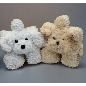Yoonique Pluzzles 9” Plush Puppy Chloe & Luna Puzzle Piece Stuffed Animal Toys